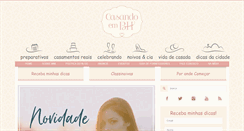 Desktop Screenshot of casandoembh.com.br